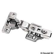 Spring hinge for Soft Close doors Half Overlay