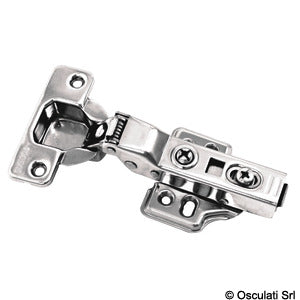 Spring hinge for Soft Close doors Half Overlay