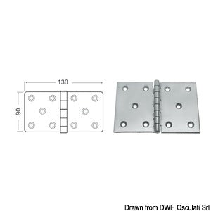Hinges 2,5 mm