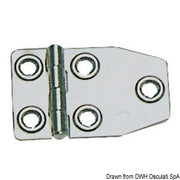 Hinge polished AISI316 73x46 mm