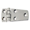 AISI316 mirror polished protruding hinge 74x39 mm