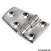 AISI316 mirror polished protruding hinge 57x38 mm