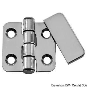 Hinge cover AISi316 1 pc. for 1/2 hinge