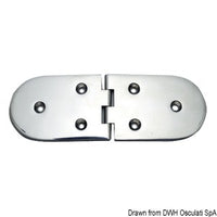 Hinge B 95° AISI316 190x65 mm
