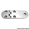 Hinge B 95% AISI316 126x40 mm