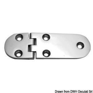 Hinge B 95% AISI316 126x40 mm