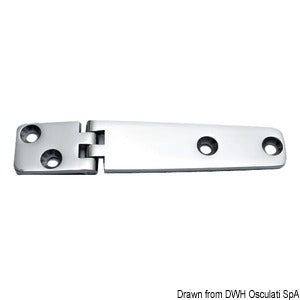Hinge B 95% AISI316 141x29 mm