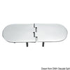 Hinge A 95% AISI316 190x65 mm