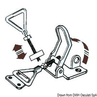 SS toggle fastener 123-137 mm
