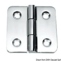 Hinge A 95% AISI316 66x66 mm