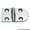 Hinge A 95% AISI316 70x40 mm