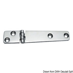 Hinge A 95% AISI316 141x29 mm