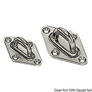 SS plate bridge ring 37x59 mm