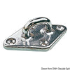 Eyebolt AISI316 w/4 screws 88x55 mm