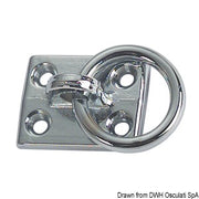 Swivelling ring