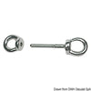 SS double eyebolt 10x80 mm