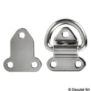 Electro-polished foldable half-ring 6 mm