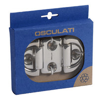 Folding pad eye 45x45 mm 6 mm ring (2 holes) Breaking load kg 1800