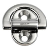 Folding pad eye 45x45 mm 6 mm ring (2 holes) Breaking load kg 1800