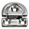 Folding pad eye 46x46 mm 6 mm ring Breaking load kg 2200