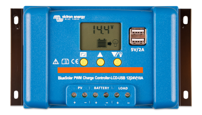 Victron BlueSolar Charge Controller-LCD&USB 12/24V 010A