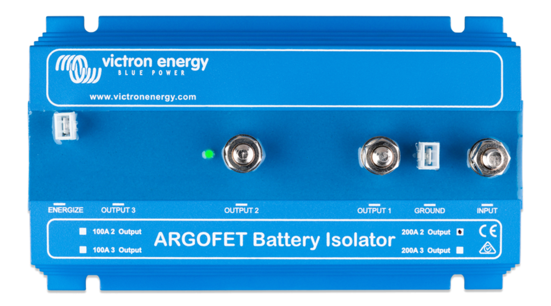 Battery Isolating Splitter - FET Based - 200A - 2 Outputs