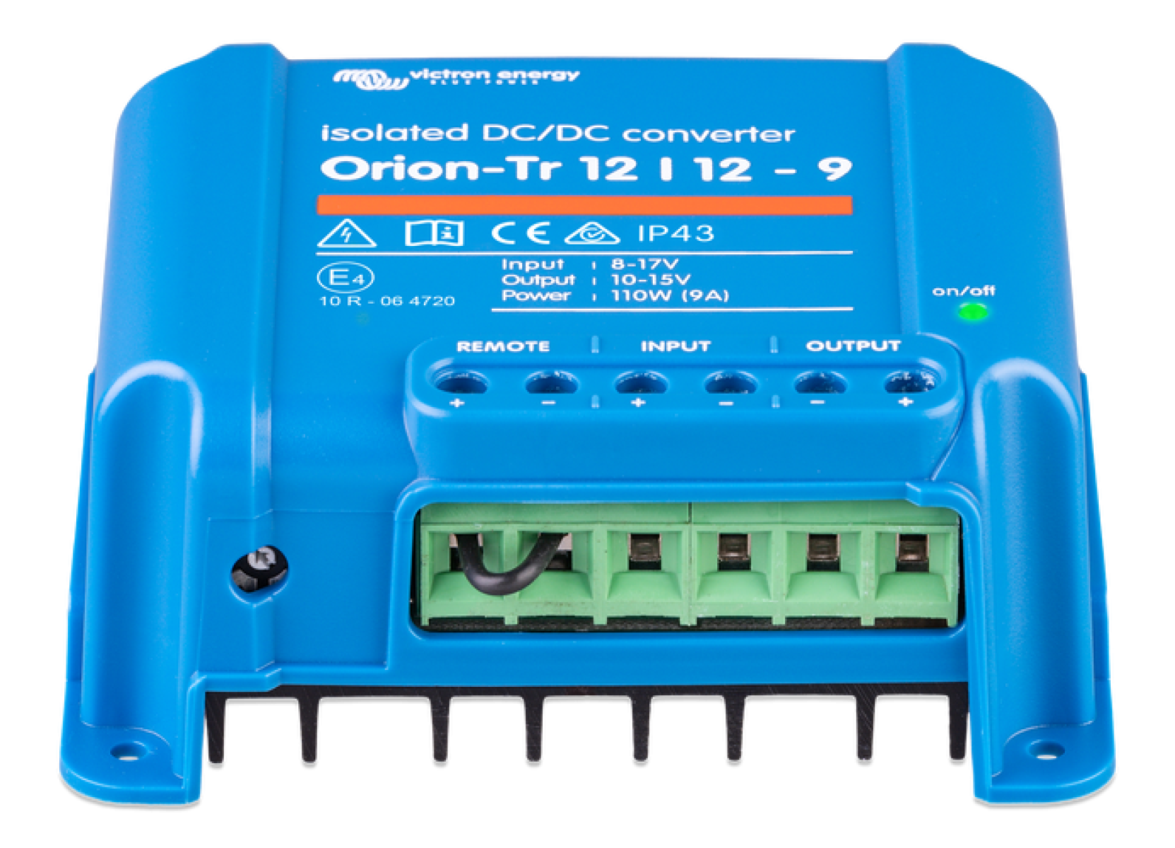Orion-Tr 12/12-9 (110W) Isolated DC-DC converter