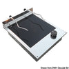 Glassceramic electric hob unit 1 burner