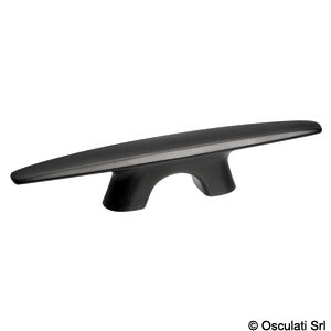 Black Aero anodized aluminium cleat 158 mm