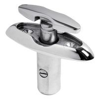 Push-up mini-cleat mirror-polished AISI316 89x31mm