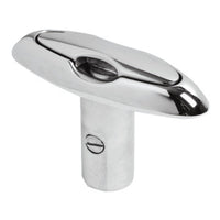 Push-up mini-cleat mirror-polished AISI316 89x31mm