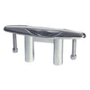 Push-up cleat mirror-polished AISI316 305/285 mm