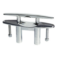 Push-up cleat mirror-polished AISI316 217/203 mm