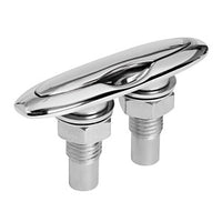 Retract push-up cleat mirrorpolished AISI316 134mm