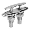 Retract push-up cleat mirrorpolished AISI316 134mm