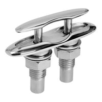 Retract push-up cleat mirrorpolished AISI316 134mm