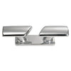 Scandinavian mirror-polished AISI316 starinless steel fairlead/cleat