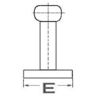 Nordik Black Line cleat 150 mm