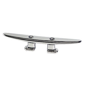 SAIL cleat mirror-polished AISI316 220 mm w/holes
