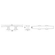 Skandy cleat 145 mm