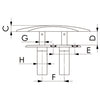 Ghost II hidden cleat 160 mm black