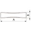Ghost II hidden cleat 310 mm black