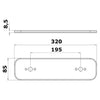 Plate for modular system