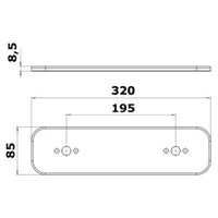 Plate for modular system