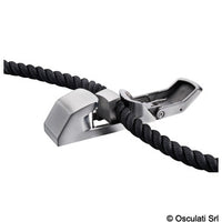 Crab fairlead with cam cleat
