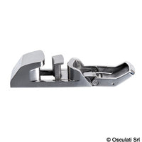 Crab fairlead with cam cleat