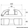 Crab fairlead with cam cleat