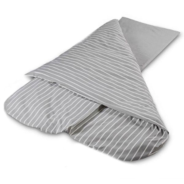 Duvalay Compact Sleeping Bag Grey Stripe 4.5g Tog ChasNewensMarine