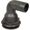 Osculati 90&deg; Skin Fitting and Stainless Steel Cap (38mm Hose Tail)