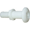 Perko 0328 Plastic Broad Through Hull Skin Fitting (16mm Hose Tail)